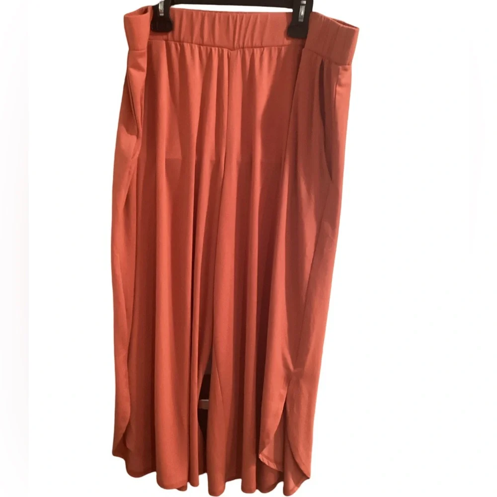 🚨Sale🚨!! New G.I.L.I Wide Leg Crop Pants Size Large - Picture 9 of 9